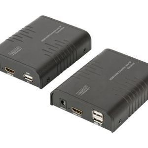 DIGITUS HDMI KVM Extender over IP Set