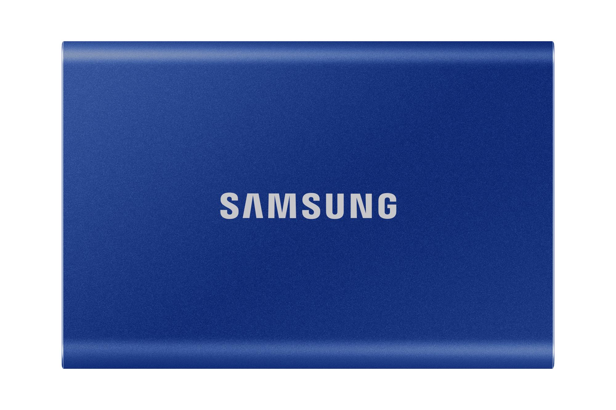 External SSD|SAMSUNG|T7|1TB|USB 3.2|Write speed 1000 MBytes/sec|Read speed 1050 MBytes/sec|MU-PC1T0H/WW - Image 3