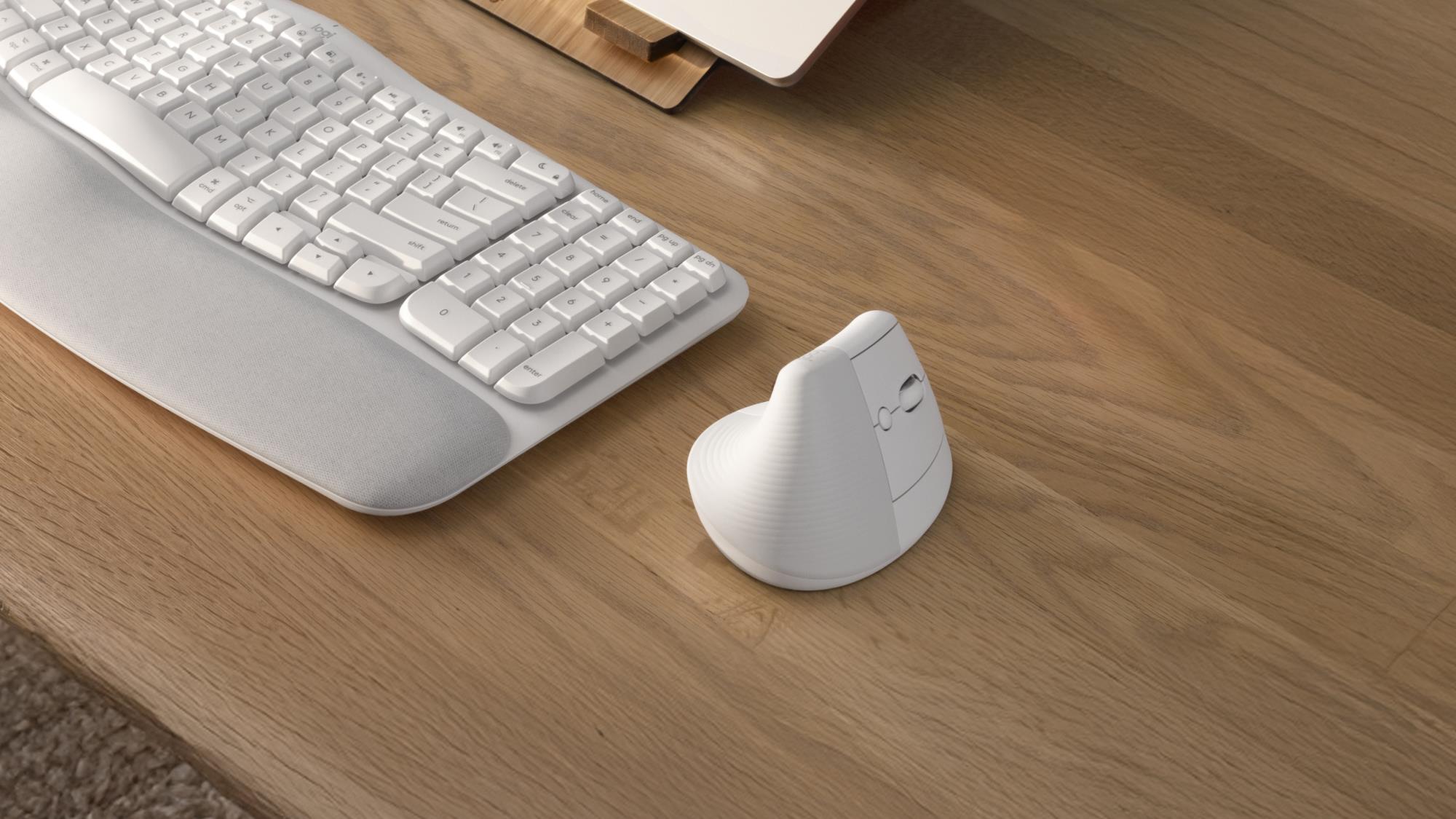 MOUSE USB WRL LIFT RIGHT/WHITE 910-006475 LOGITECH — изображение 3