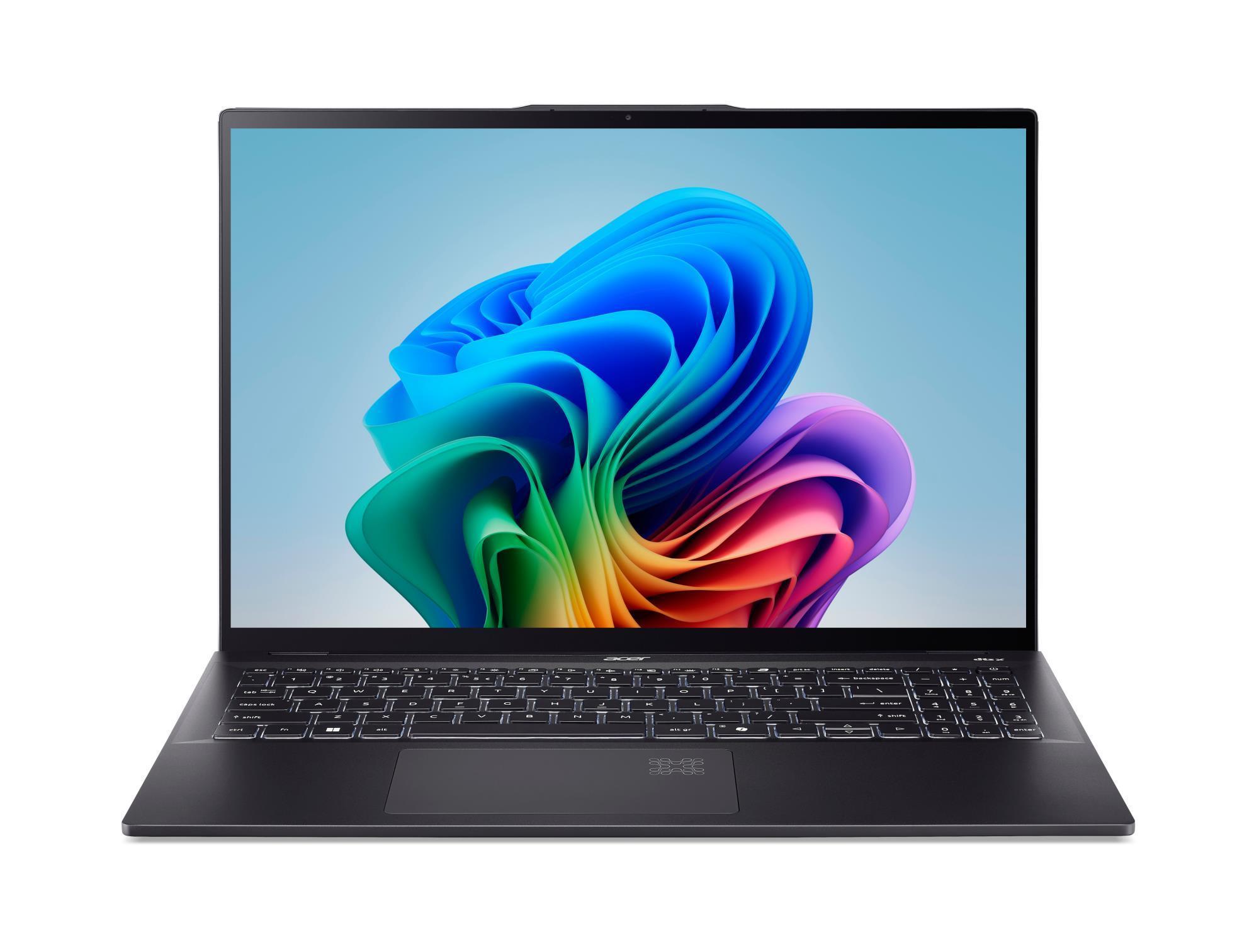 Notebook|ACER|Swift|16 AI|CPU Intel Core Ultra 7|256V|2.2 GHz|16 "|2880 x 1800 pixels|RAM 16 GB|LPDDR5x-SDRAM|SSD 1000 GB|Discrete graphics Not available|On-board graphics Yes|Keyboard language Russian/English|OS installed Windows 11 Home|Colour Black|Weight 1.46 kg|NX.J3ZEL.004