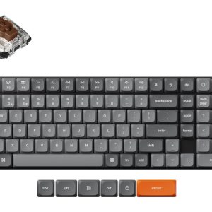 KEYBOARD WRL K17 MAX RGB/BLACK K17M-H3 KEYCHRON