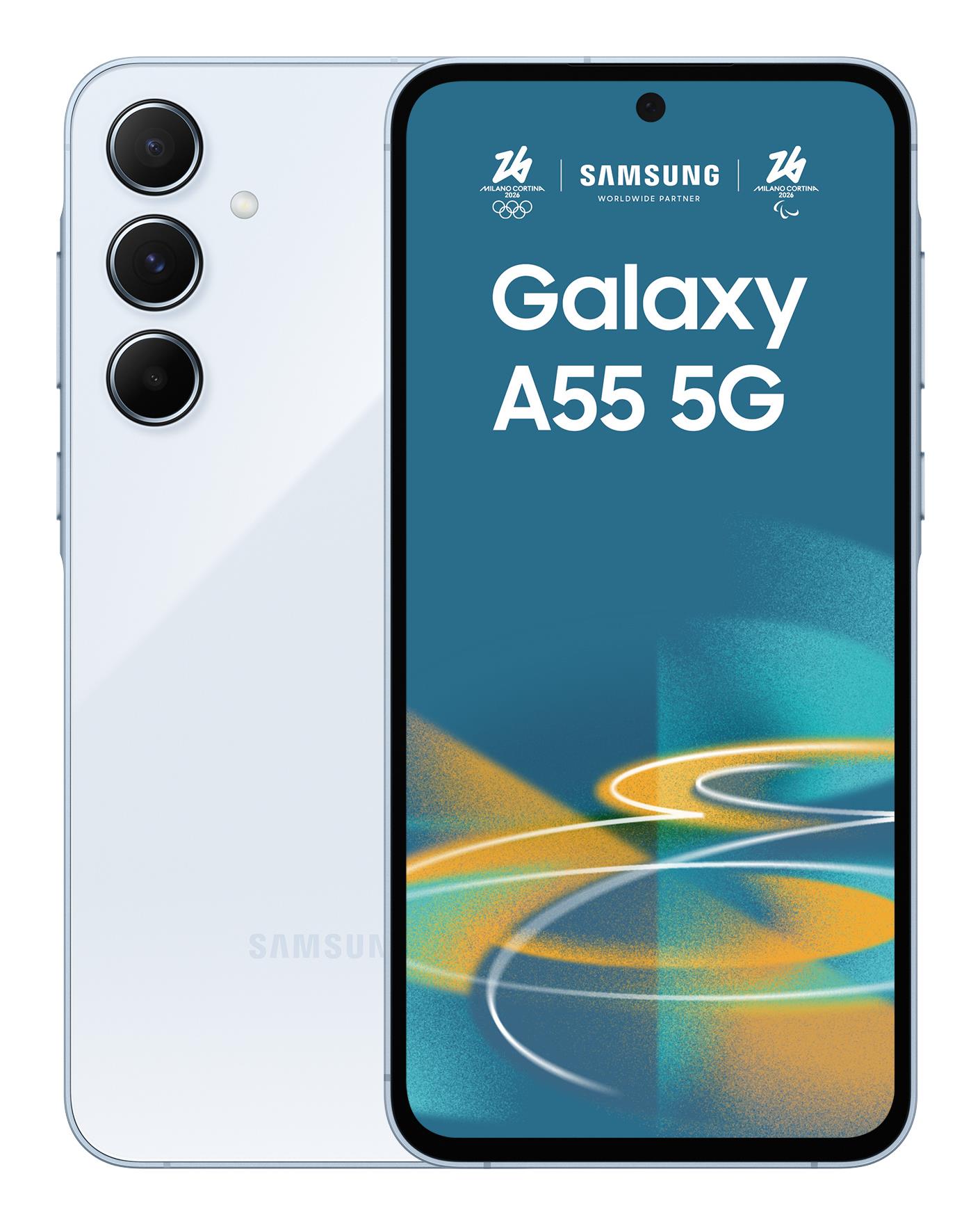 MOBILE PHONE GALAXY A55 5G/8/128GB BLUE SM-A556B SAMSUNG - Image 7