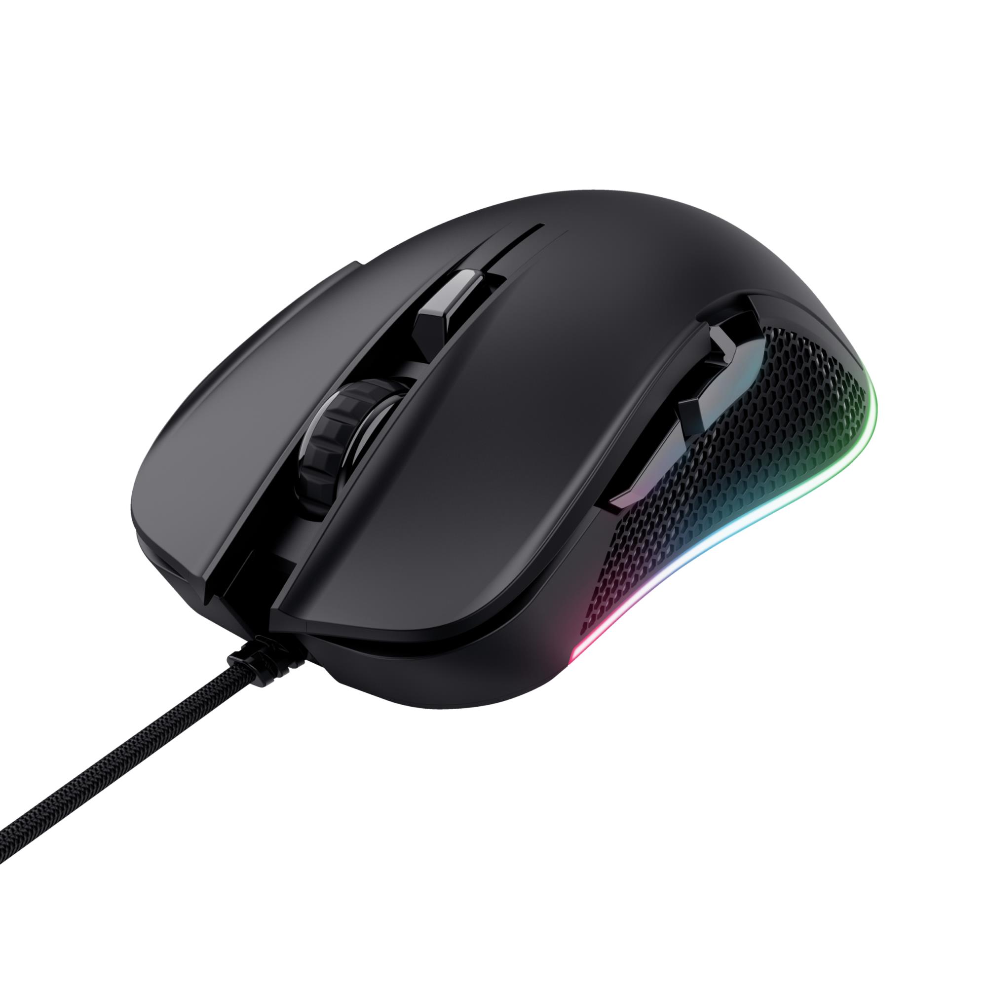 MOUSE USB OPTICAL GAMING/GXT 922 YBAR BLACK 24729 TRUST - Pilt 7