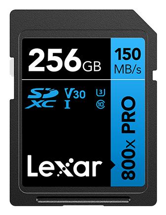 MEMORY SDXC 256GB UHS-I/LSD0800P256G-BNNNG LEXAR