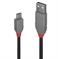 CABLE USB2 A TO MICRO-B 1M/ANTHRA 36732 LINDY - Pilt 4