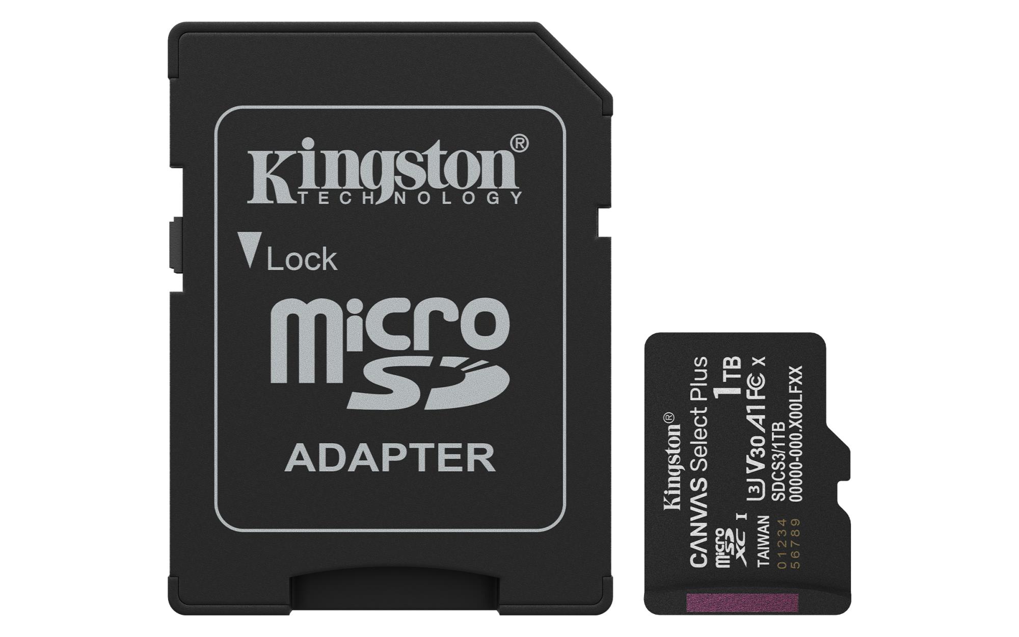 MEMORY MICRO SDXC 1TB UHS-I/W/ADAPTER SDCS3/1TB KINGSTON - Image 3