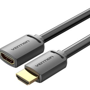 CABLE HDMI MALE/FEMALE 4K/0.5M BLACK AHCBD VENTION