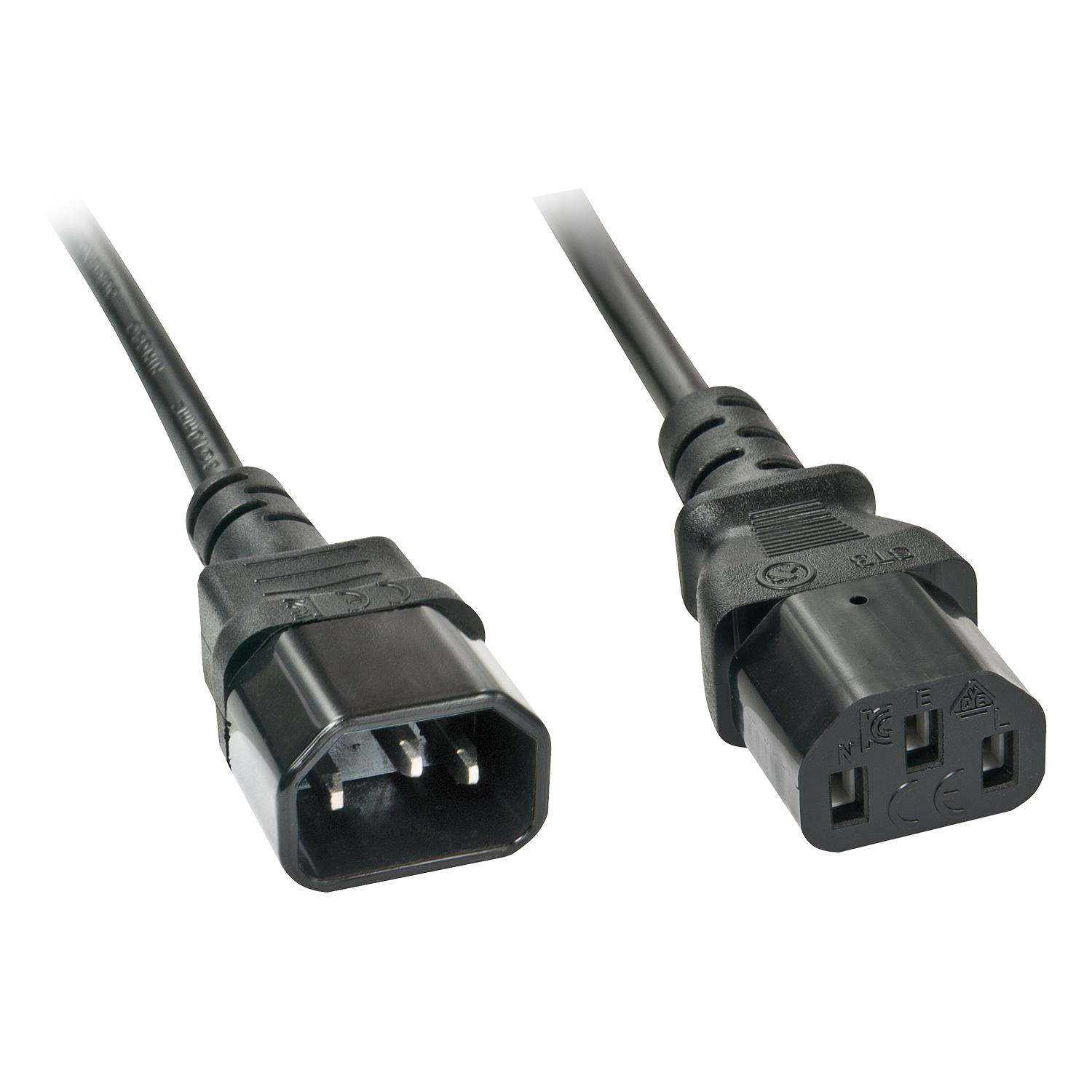 CABLE POWER C14 TO C13/5M 30333 LINDY - Pilt 3