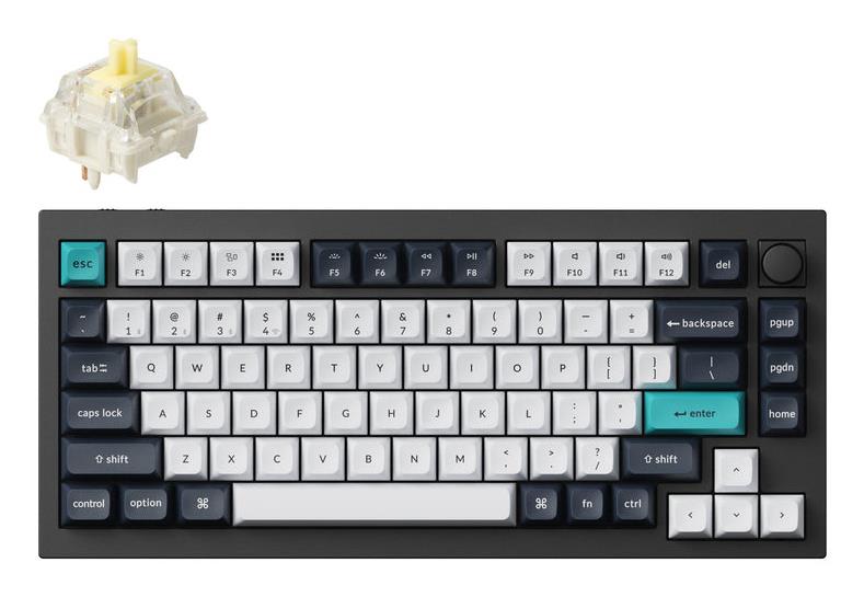 KEYBOARD WRL Q1 MAX RGB/CARBON BLACK Q1M-M4 KEYCHRON - Image 3