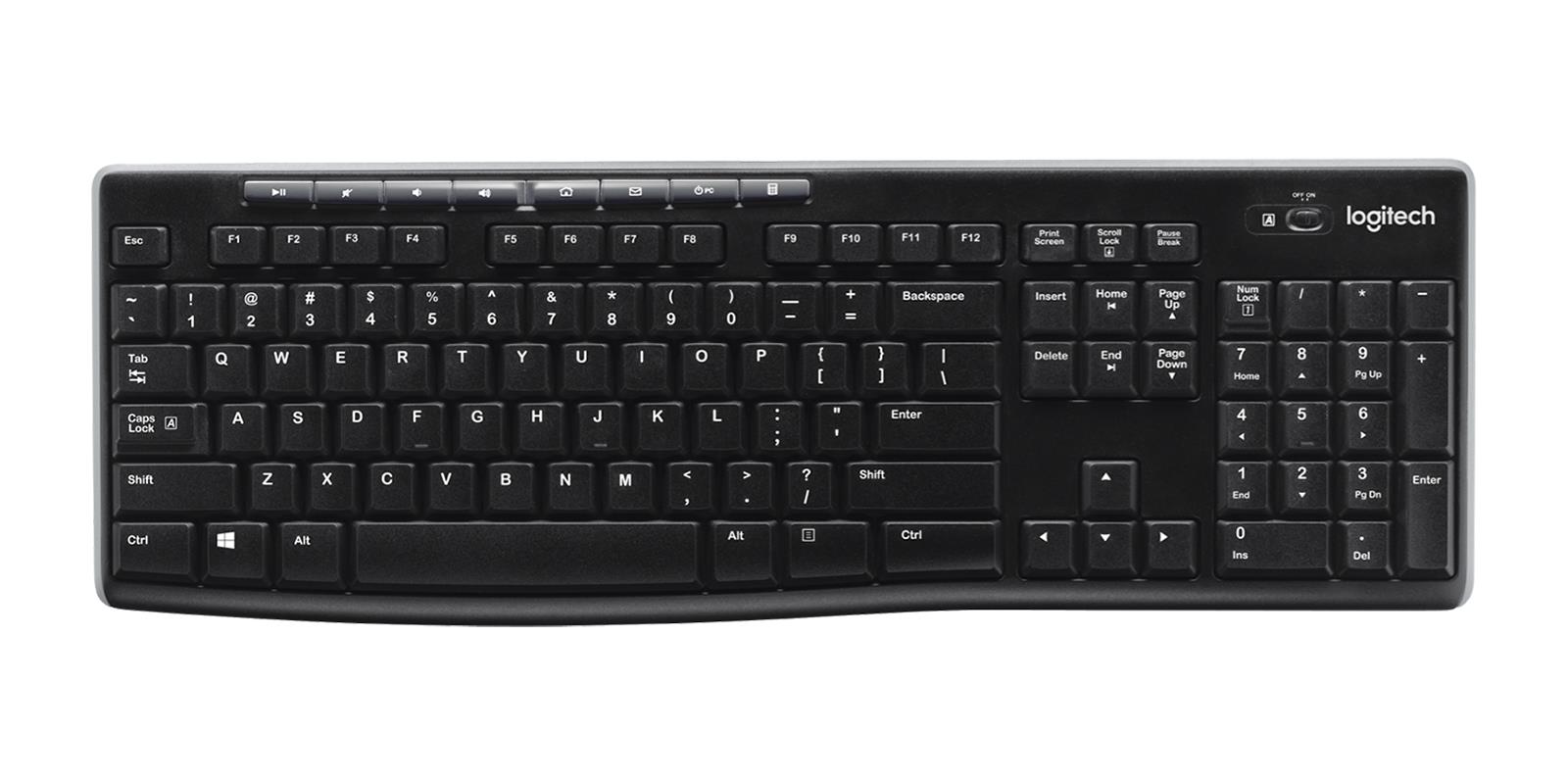 KEYBOARD WRL K270 RUS/920-003757 LOGITECH - Pilt 3