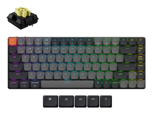 KEYBOARD WRL K3 RGB/BLACK K3X-B4 KEYCHRON — изображение 3