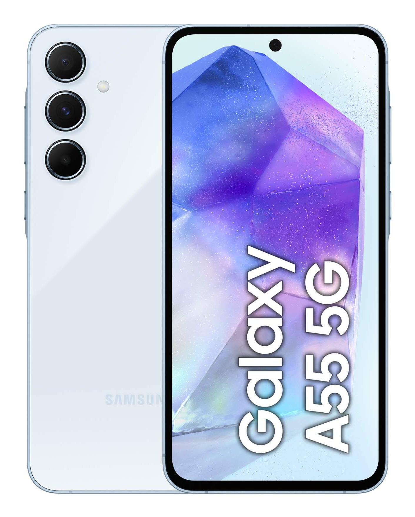 MOBILE PHONE GALAXY A55 5G/8/128GB BLUE SM-A556B SAMSUNG