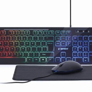 KEYBOARD +MOUSE USB ENG/KBS-UML-01 GEMBIRD