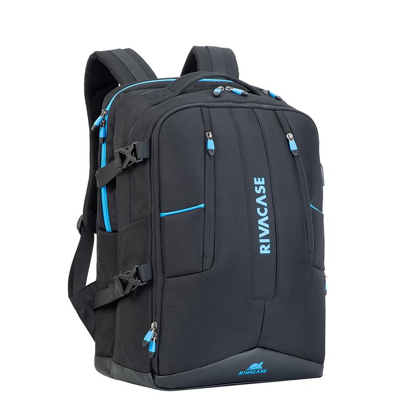 NB BACKPACK BORNEO 17.3"/7860 BLACK RIVACASE - Image 3