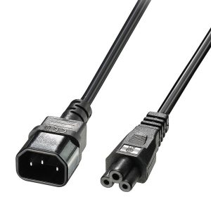 CABLE POWER IEC C14 TO IEC C5/5M 30343 LINDY