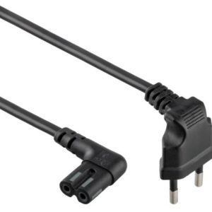 CABLE POWER EU 1M/ANGLED PC-184L GEMBIRD