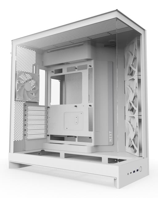 Arvutikorpus|NZXT|ATX/micro ATX/Mini-ITX/EATX|Valge|Midi Tower|PC|CM-H92FW-01