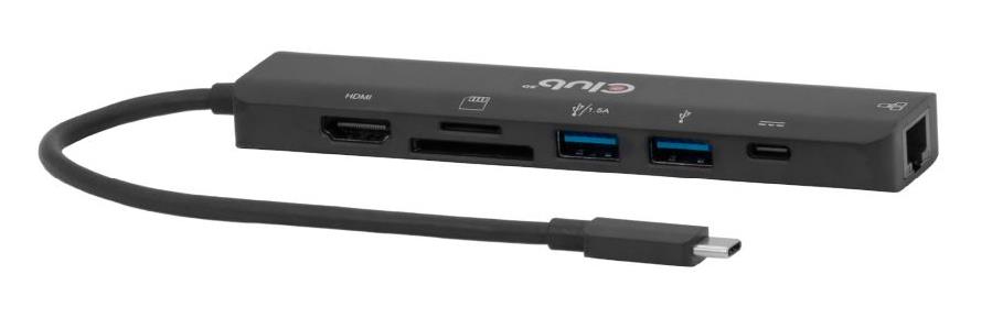 I/O HUB 7IN1 USB-C HDMI/100W CSV-2553 CLUB3D — изображение 3