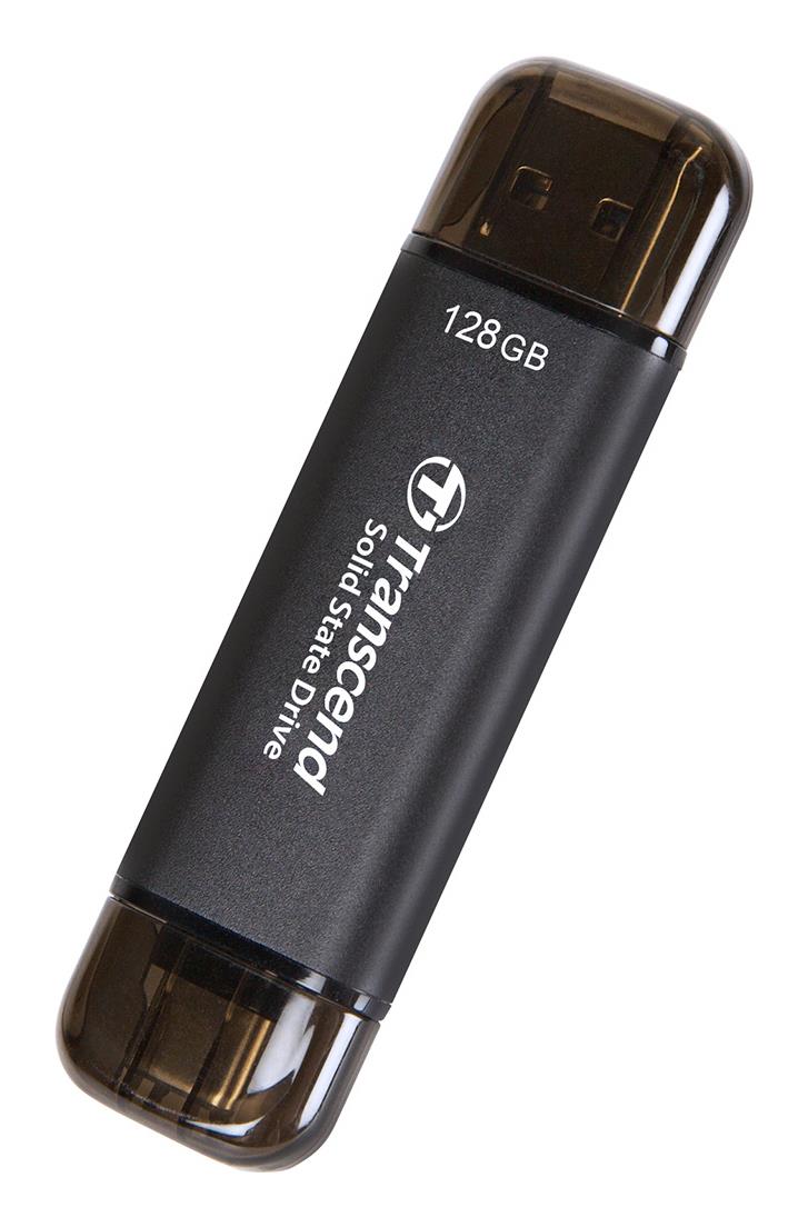 External SSD|TRANSCEND|ESD310C|128GB|USB-C|USB|3D NAND|TS128GESD310C