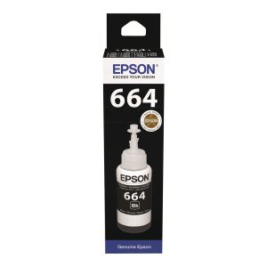 EPSON T6641 BLACK INK BOTTLE 70ML