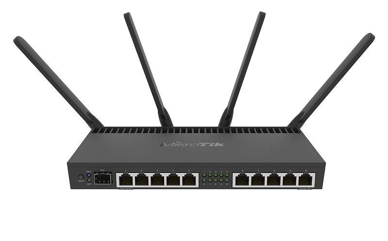 Wireless Router|MIKROTIK|RB4011iGS+5HacQ2HnD-IN|Wi-Fi 5 (802.11ac)|Data speed 1733 Mbit/s|Ethernet LAN Yes|RB4011IGS+5HACQ2HND-IN - Pilt 3