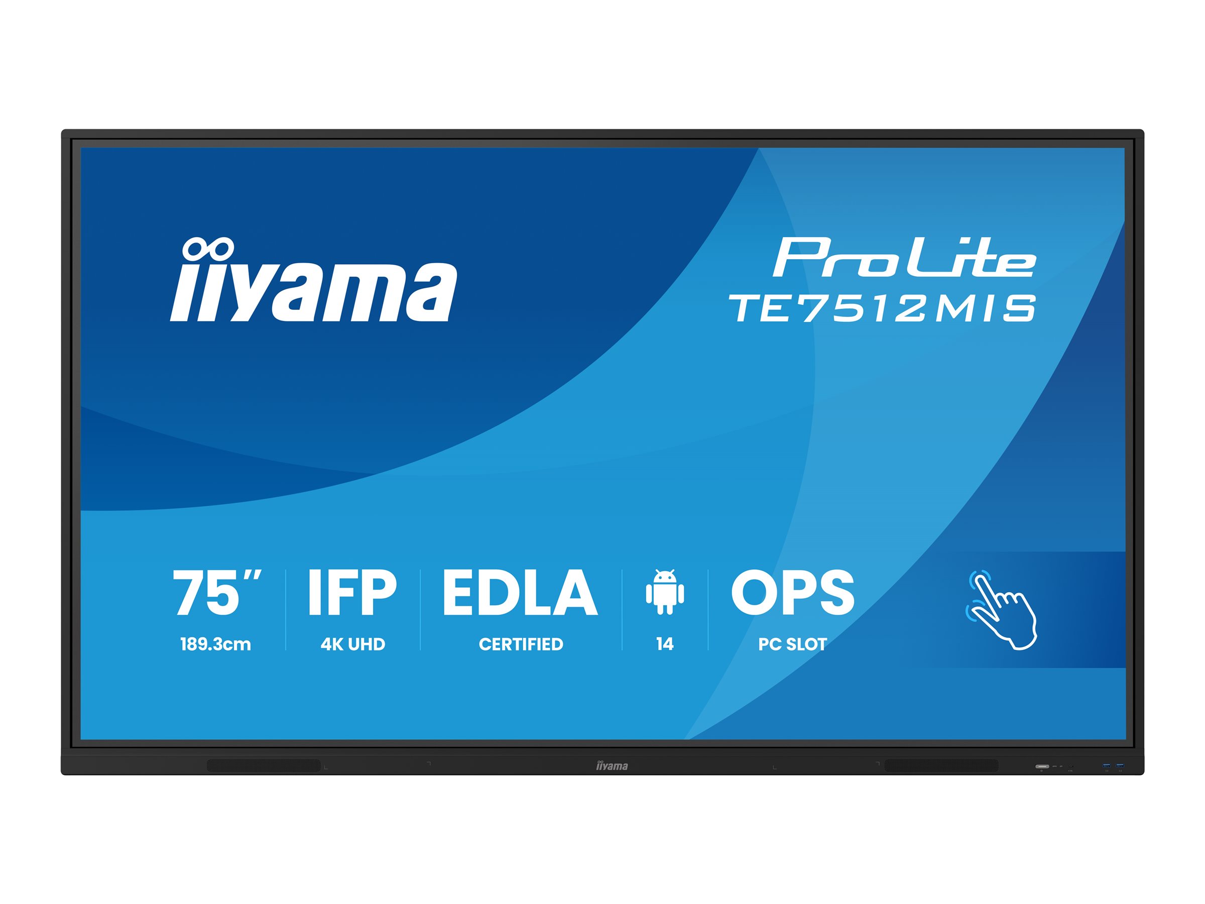IIYAMA TE7512MIS-B4AG 75inch iiWare13E - Pilt 7