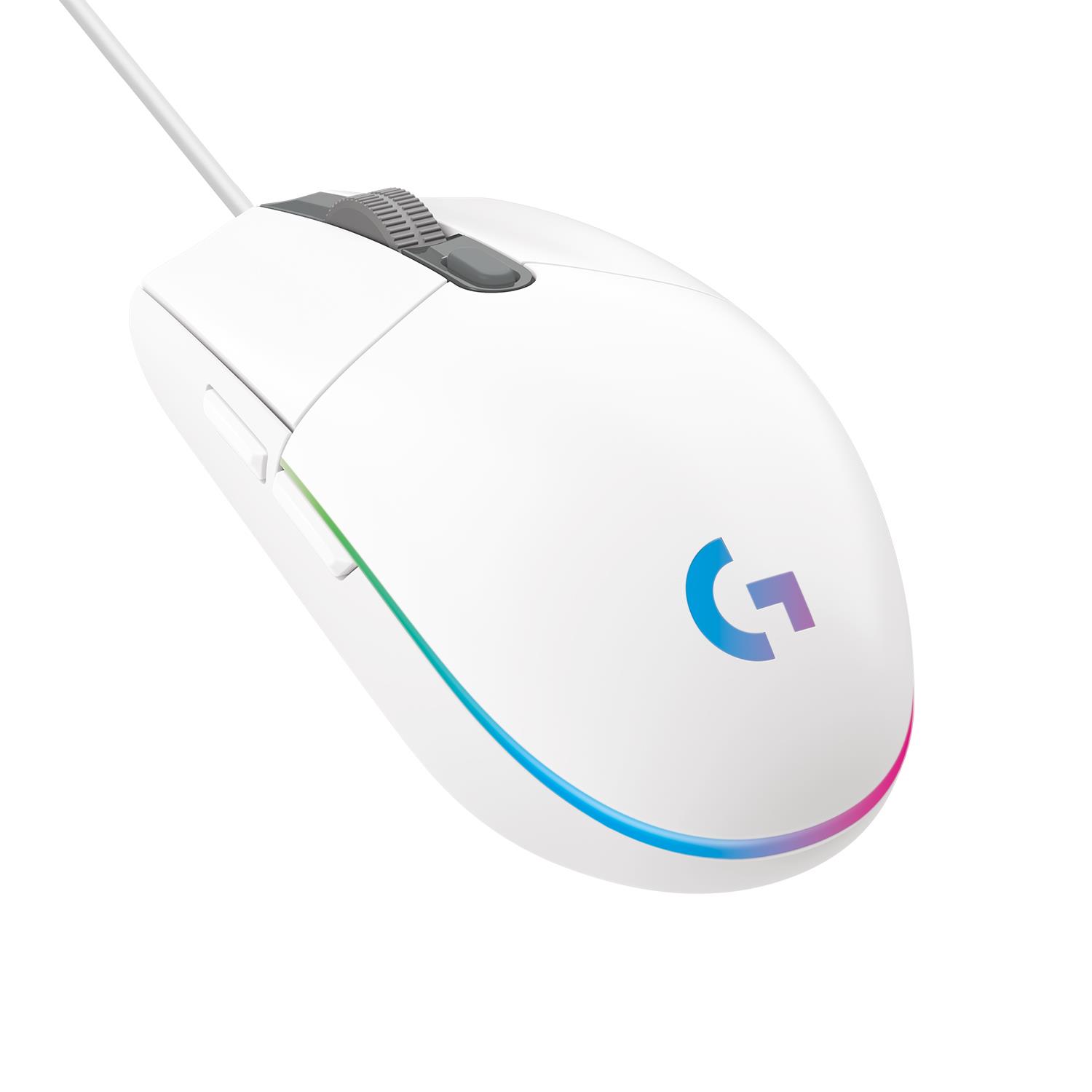 MOUSE USB OPTICAL G203/WHITE 910-005797 LOGITECH — изображение 3