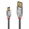 CABLE USB2 A TO MINI-B 2M/CROMO 36632 LINDY - Pilt 2