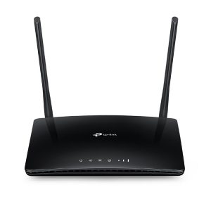 Wireless Router|TP-LINK|300 Mbps Wireless N 4G LTE Router|Wi-Fi 4 (802.11n)|Data speed 300 Mbit/s|Ethernet WAN Yes|SIM card slot Yes|WAN connection type RJ-45|Ethernet LAN Yes|3G Yes|4G Yes|4xLAN ports|TL-MR6400