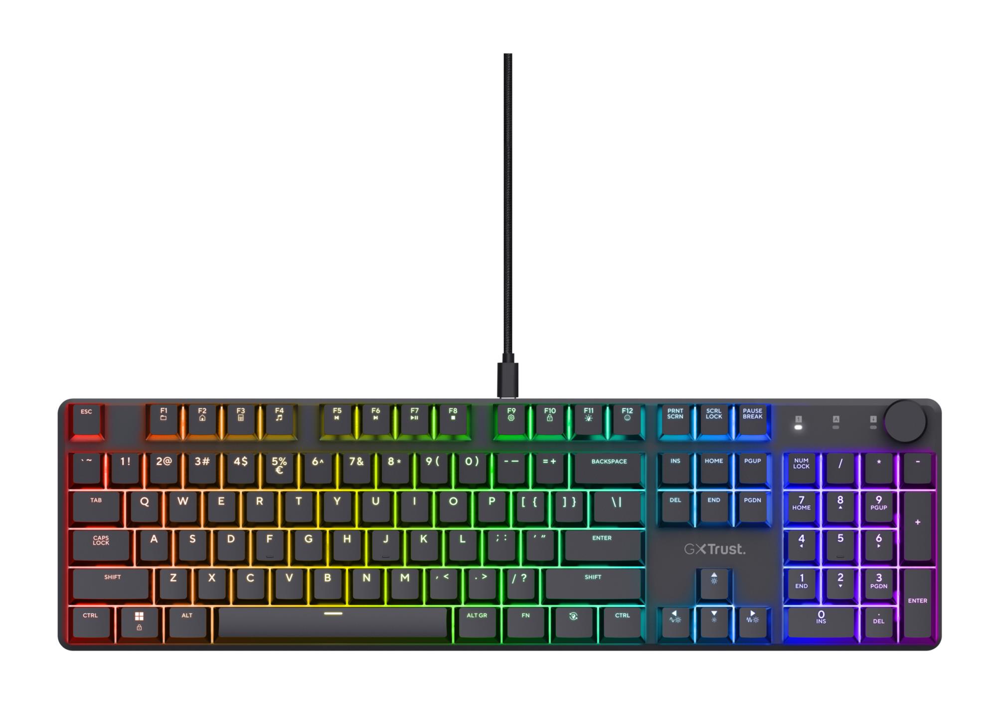 KEYBOARD USB GXT866 TORIX/EN 24910 TRUST — изображение 3