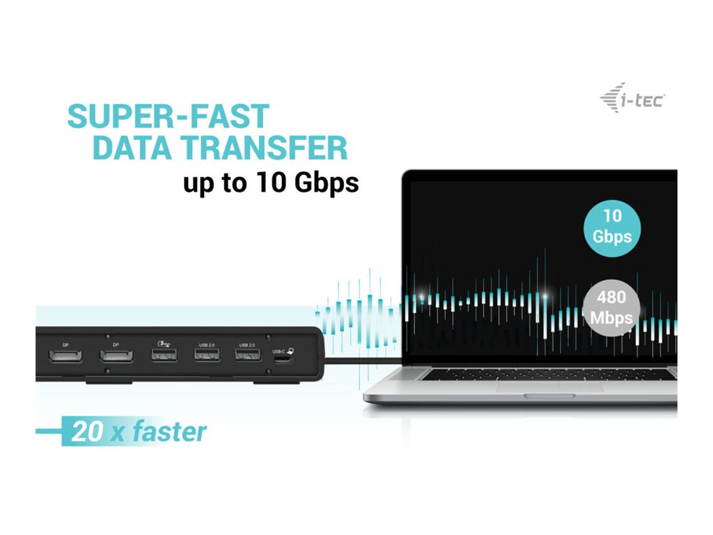 I-TEC USB-C Tripledock PD 100W - Pilt 3