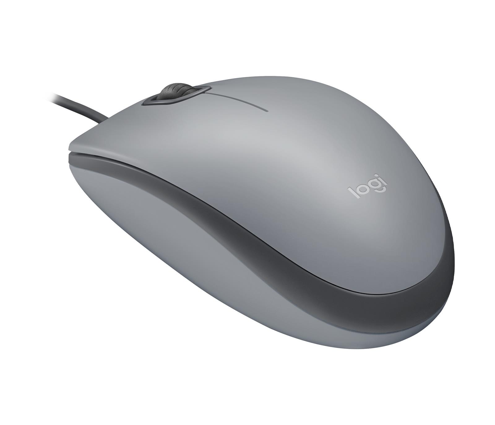 MOUSE USB OPTICAL M110 SILENT/MID GRAY 910-005490 LOGITECH