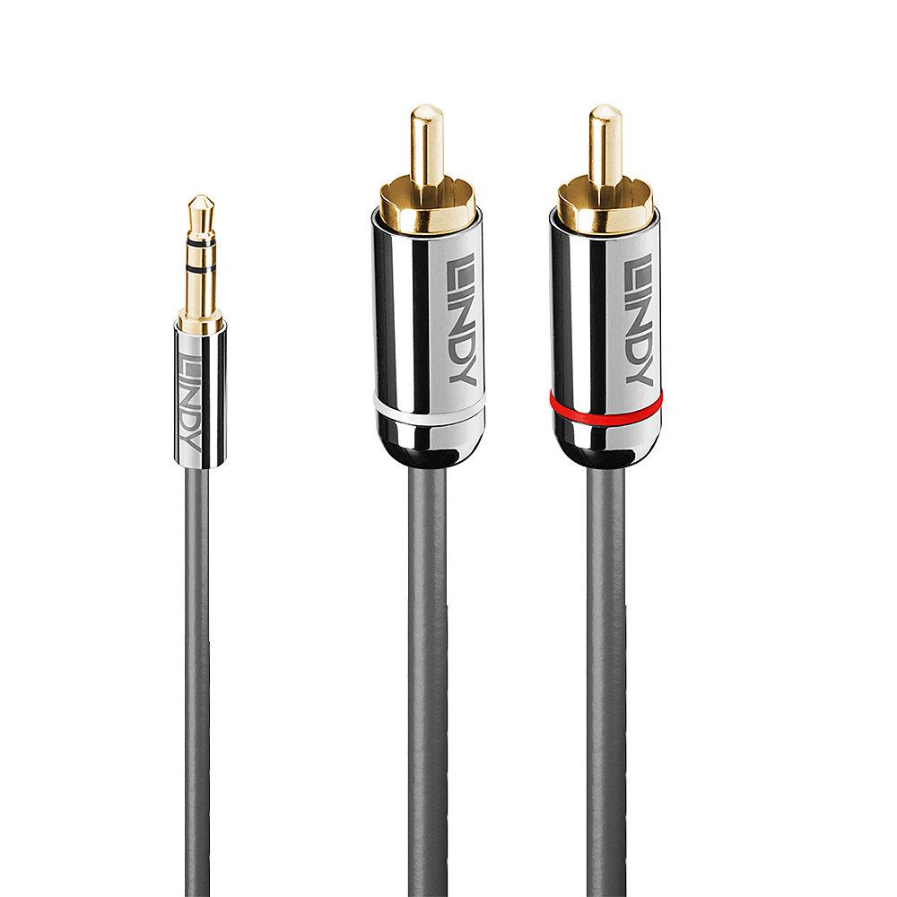 CABLE AUDIO 3.5MM TO PHONO/0.5M 35332 LINDY - Pilt 3