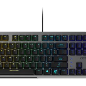 KEYBOARD GAMING BLACK US/STRIKE 600 SILENT MSI