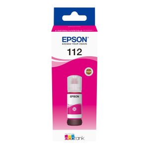 EPSON 112 EcoTank Pigment Magenta ink bo