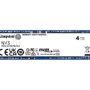 KINGSTON 4TB NV3 M.2 2280 NVMe SSD