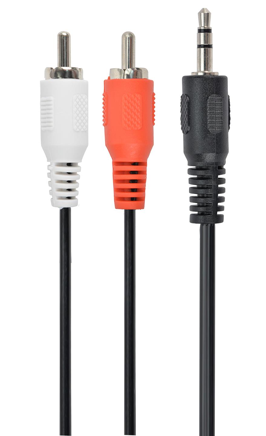 CABLE AUDIO 3.5MM TO 2RCA 5M/CCA-458-5M GEMBIRD - Image 3