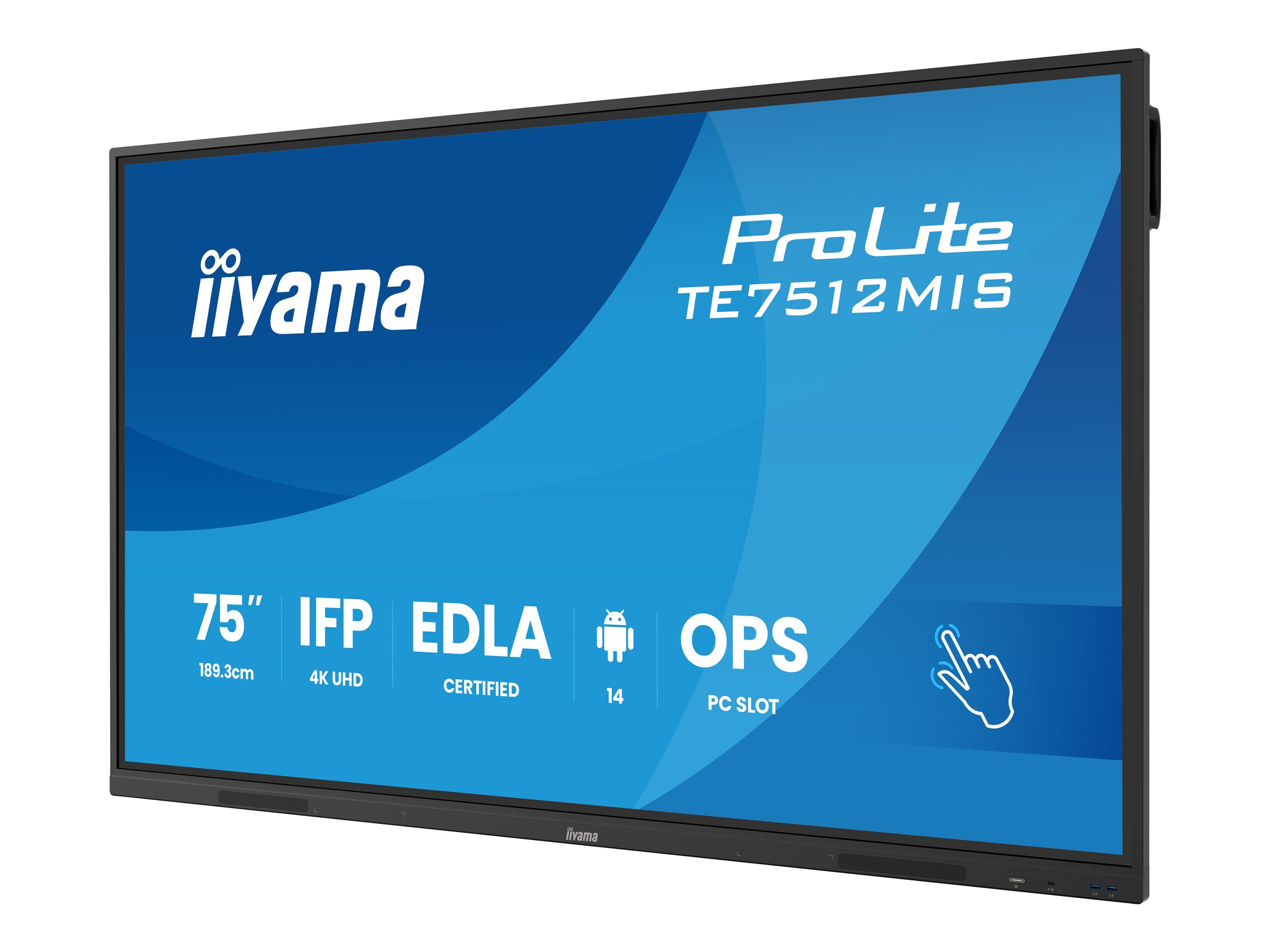 IIYAMA TE7512MIS-B4AG 75inch iiWare13E - Pilt 4