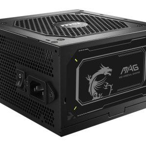 Power Supply|MSI|MAG A850GL PCIE5 II|850 Watts|Efficiency 80 PLUS GOLD|PFC Active|MAGA850GLPCIE5II