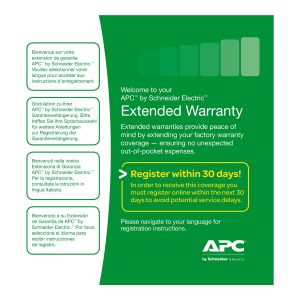 APC Extended Warranty + 1 Year in Box