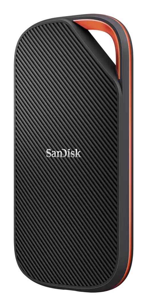 External SSD|SANDISK|Extreme Pro|2TB|USB-C|Write speed 3700 MBytes/sec|Read speed 3800 MBytes/sec|SDSSDE82-2T00-G25