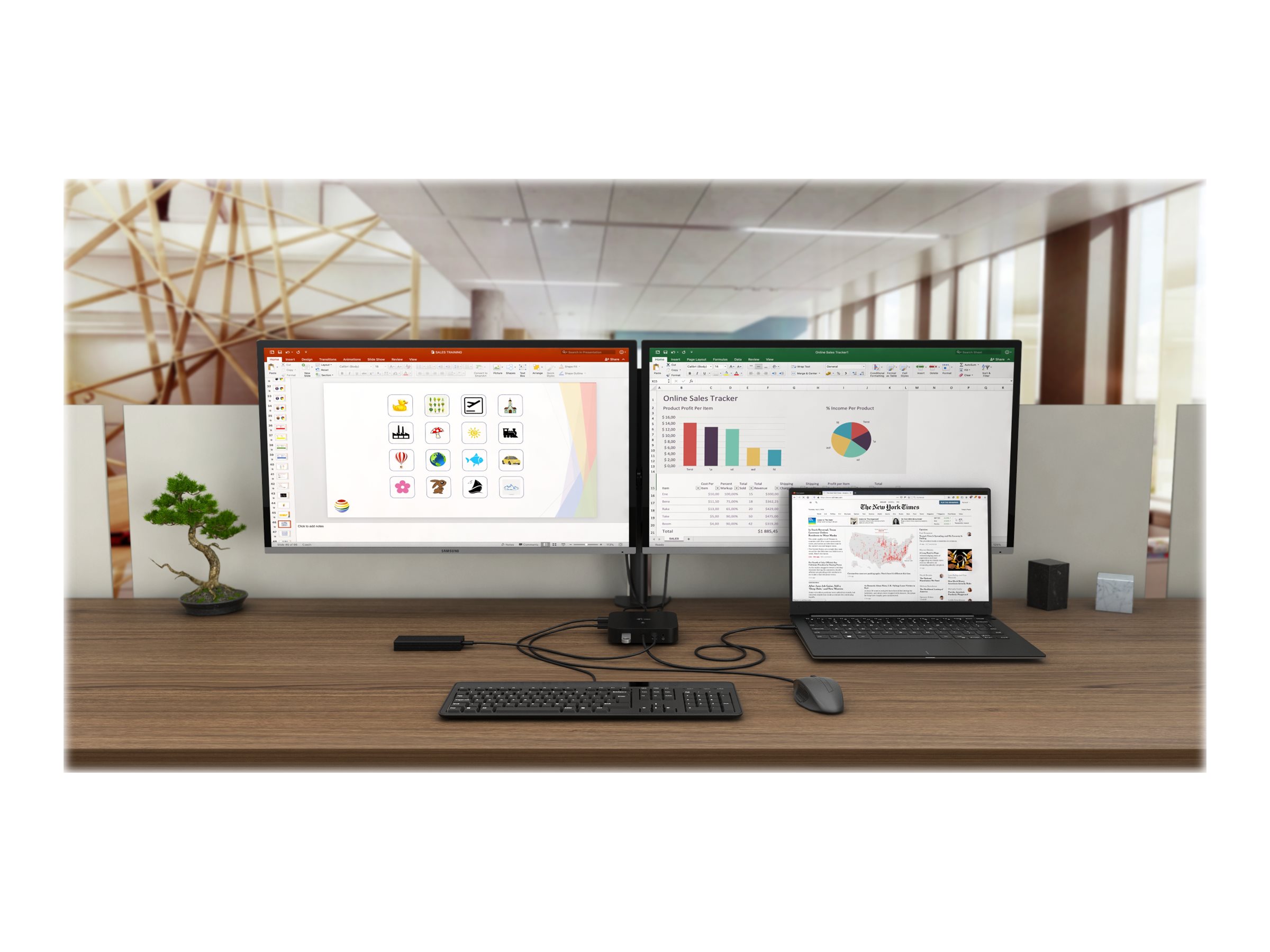I-TEC USB-C Dual Display Docking Station - Image 2