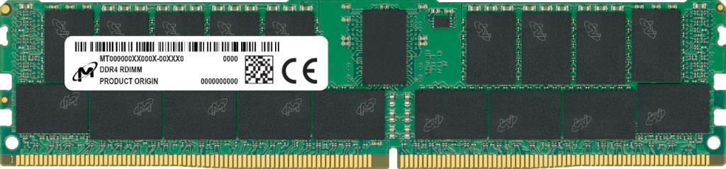 Server Memory Module|MICRON|DDR4|16GB|RDIMM/ECC|3200 MHz|CL 22|1.2 V|MTA18ASF2G72PZ-3G2R