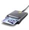CARD READER FLAT SMARTCARD/ID/USB2.0 1.3M CRE-SM3T AXAGON - Pilt 4