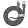 CABLE USB-C TO USB2.0 1.2M/GREY PS6102 GR12 RIVACASE - Pilt 4