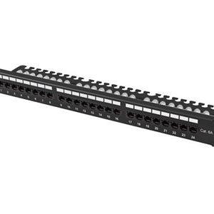 LANBERG Patch panel 24 port 1U 19 cat.6A