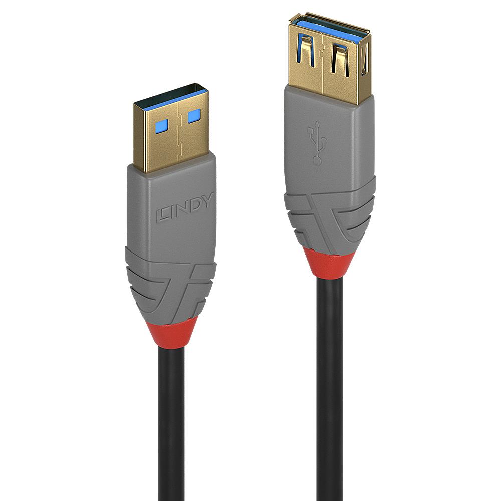 CABLE USB3.2 EXTENSION 2M/ANTHRA 36762 LINDY - Pilt 3