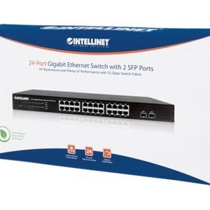INTELLINET 24-Port Gigabit Switch