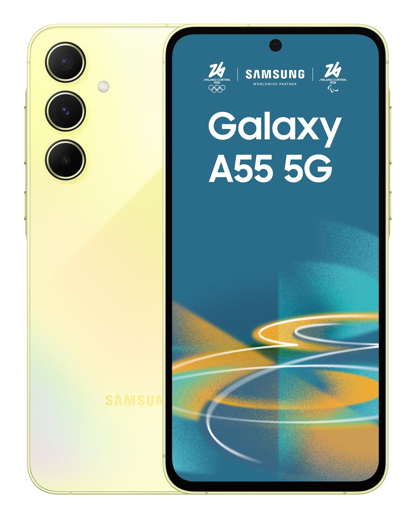 MOBILE PHONE GALAXY A55 5G/8/128GB LEMON SM-A556B SAMSUNG - Pilt 3