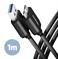 CABLE USB3.2 TO MICRO-B 1M/SPEED BLK BUMM3-AM10AB AXAGON — изображение 2